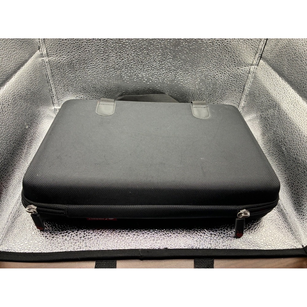 Hermitshell Hard Case for Professional MPK Mini MK3 MIDI Keyboard (Black+Red)